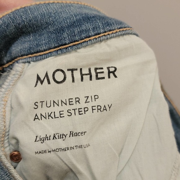 Mother The Stunner Ankle Fray Jeans, 32 - Picture 10 of 12